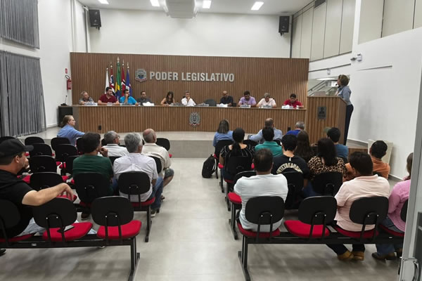 Câmara Municipal realiza Audiência Pública